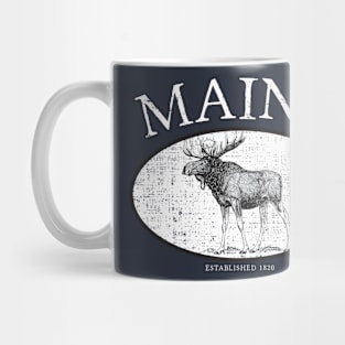 Wicked Decent Maine Moose since 1820 Mug